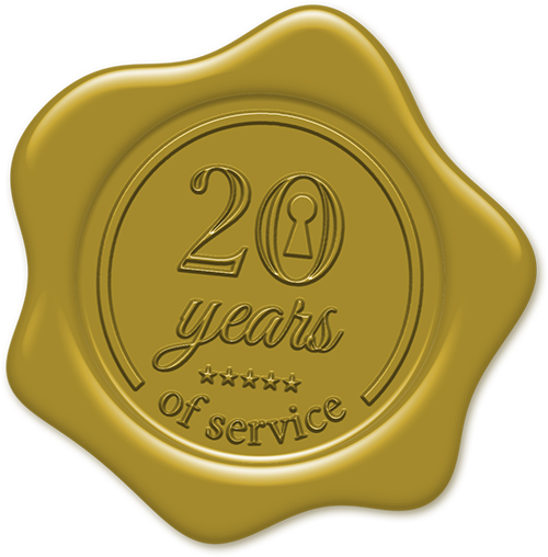 20 years of service