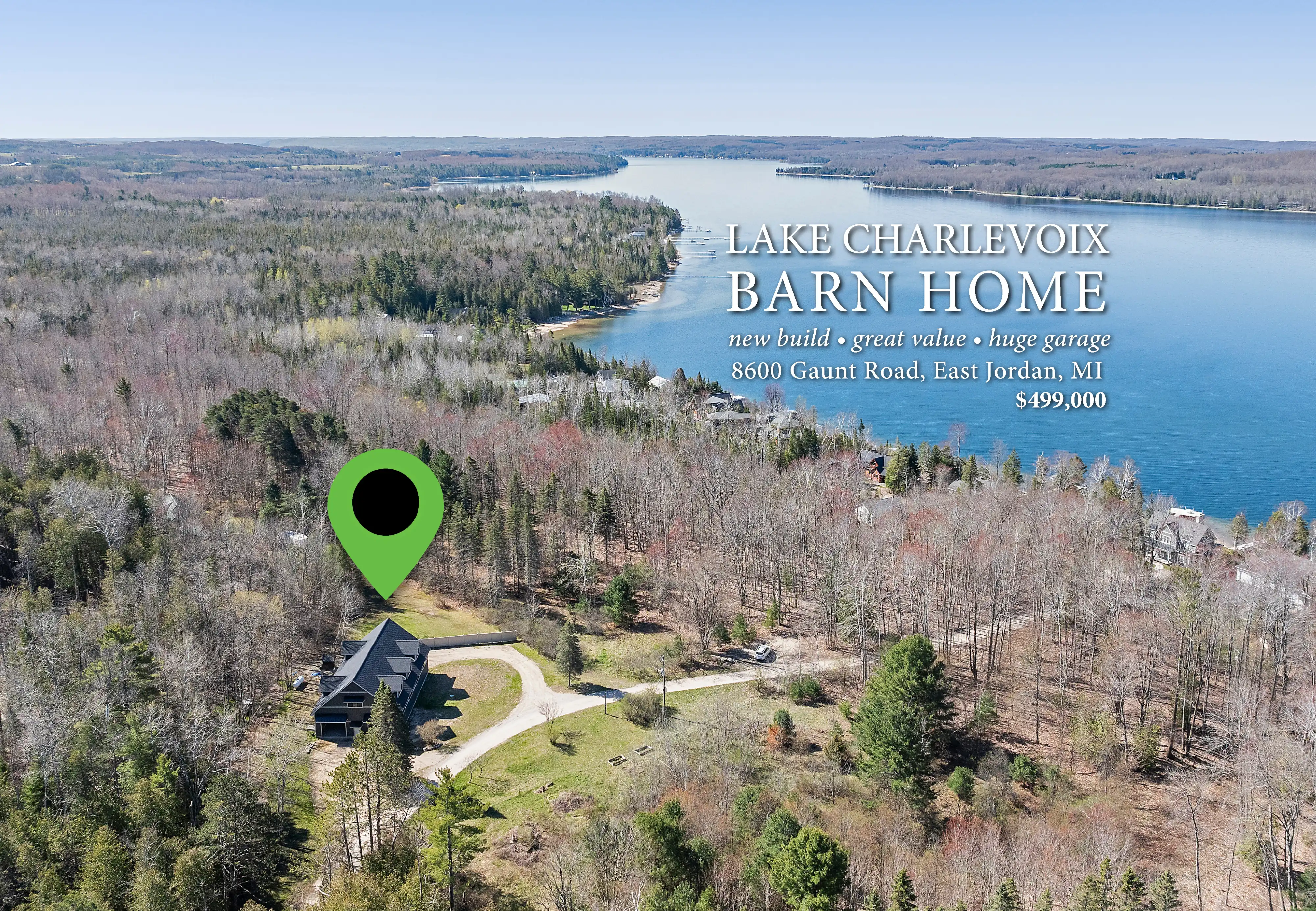 Lake Charlevoix Barn Home